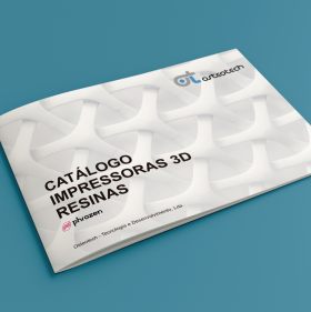 Cat&aacute;logo Impressoras 3D &amp; Resinas