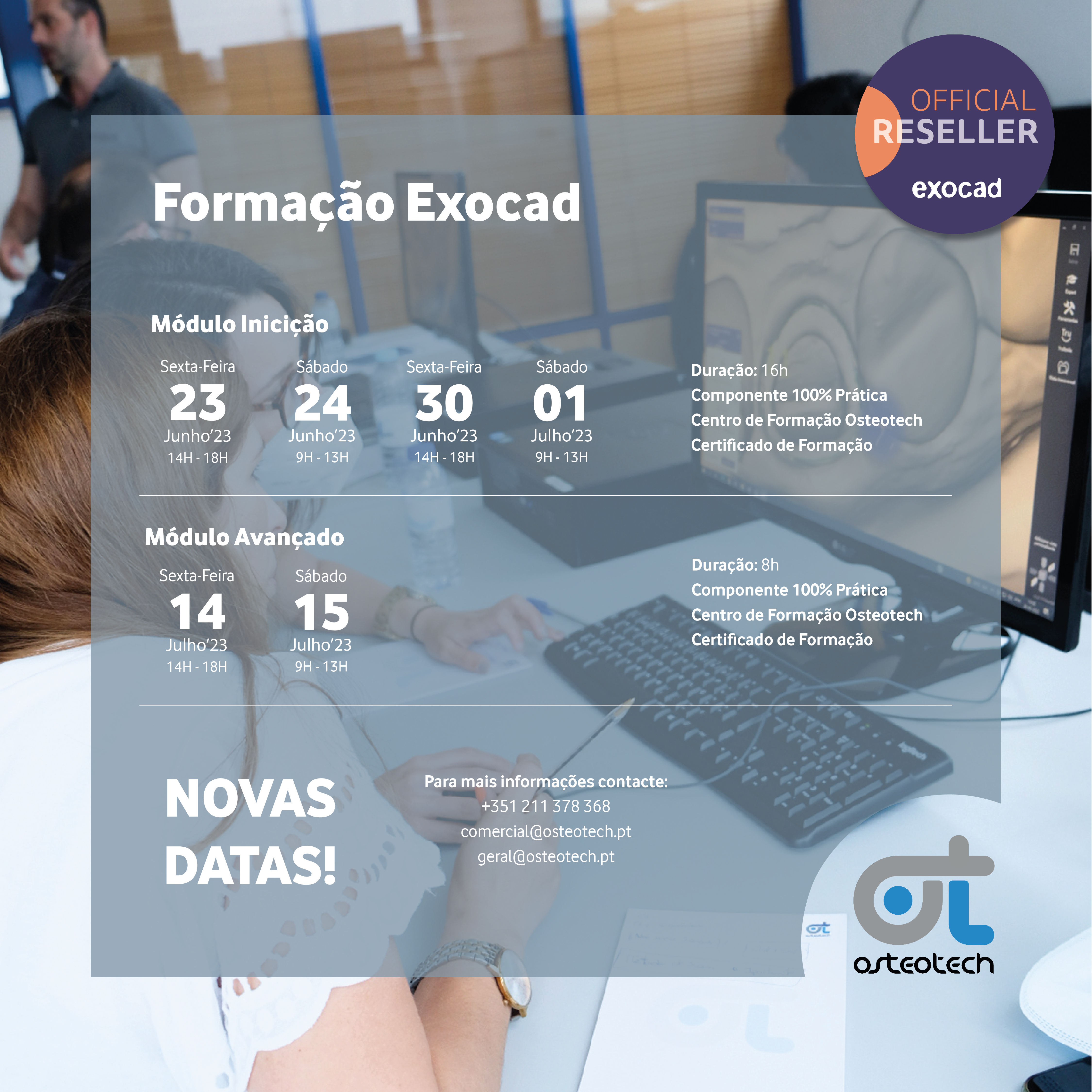 Formação Exocad Junho/Junlho 2023 Formação Exocad Junho/Junlho 2023